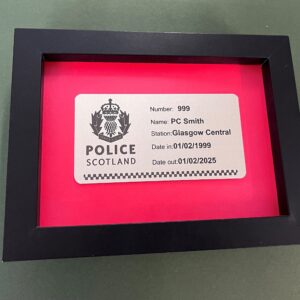Police Service Presentation Gift