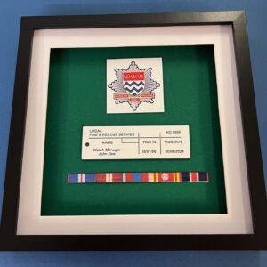 Fire Service Framed Presentation
