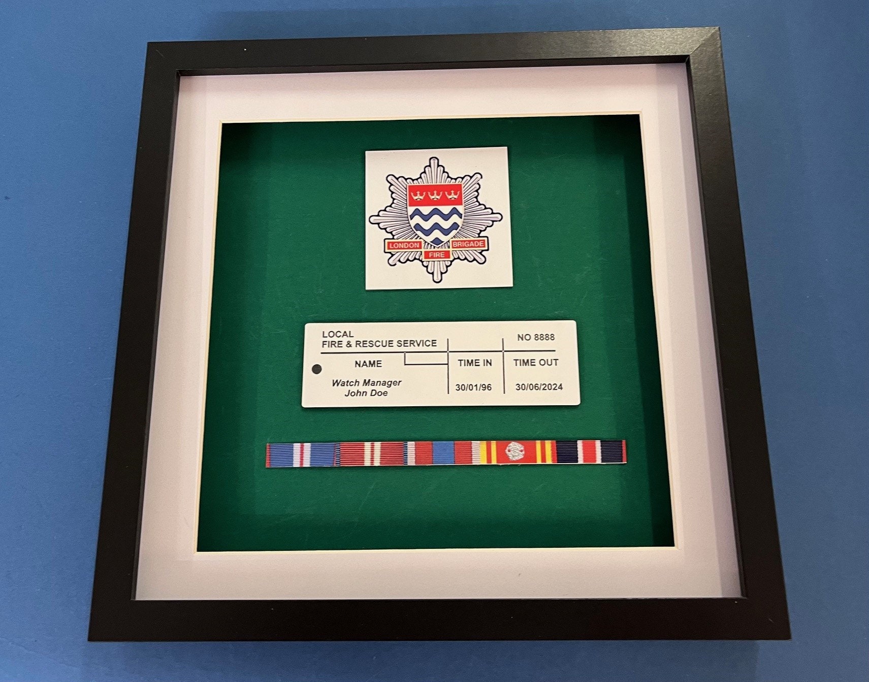 Fire Service Framed Presentation