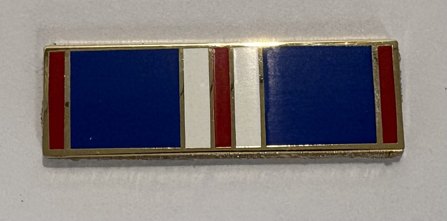 Queen's Golden Jubilee Enamel Ribbon - Self Adhesive